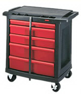 View: Rubbermaid 7734-88 5-Drawer Mobile Work Center